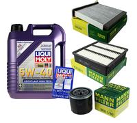 Kit Ispezione Filtro Liqui Moly Olio 5L 5W-40 per Mitsubishi Outlander i Cu _