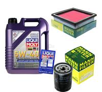 Kit Ispezione Filtro Liqui Moly Olio 5L 5W-40 per Nissan Micra II K11 1.0i