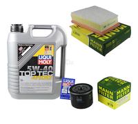 Kit Ispezione Filtro Liqui Moly Olio 5L 5W-40 per Renault Kangoo / Grand KW0/1