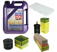 Kit Ispezione Filtro LIQUI MOLY Olio 5L 5W-40 per Renault Twingo I C06_1.2 16V