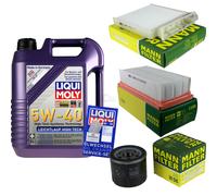 Kit Ispezione Filtro Liqui Moly Olio 5L 5W-40 per Renault Twingo II CN0_1.2
