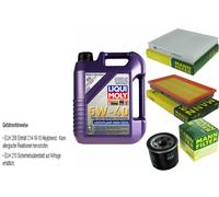 Kit Ispezione Filtro LIQUI MOLY Olio 5L 5W-40 per Subaru Impreza Station Carro
