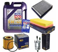 Kit Ispezione Filtro LIQUI MOLY Olio 5L 5W-40 per VW Polo 9N_ 1.2 12V Seat
