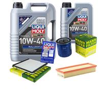 Kit Ispezione Filtro Liqui Moly Olio 6L 10W-40 per Citroën Berlingo Mf 1.8i