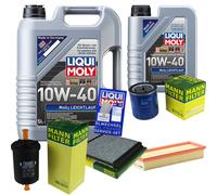 Kit Ispezione Filtro Liqui Moly Olio 6L 10W-40 per Citroën Berlingo Mf 1.8i 4WD