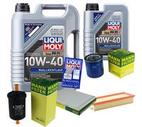 Kit Ispezione Filtro Liqui Moly Olio 6L 10W-40 per Citroën Xsara Coupé N0 1.8i
