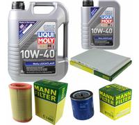 Kit Ispezione Filtro Liqui Moly Olio 6L 10W-40 per Citroën Xsara N1 1.5 D '