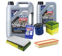 Kit Ispezione Filtro Liqui Moly Olio 6L 10W-40 per Peugeot 406 8B 1.8 1.6 8E/F