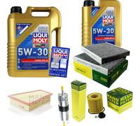 KIT ISPEZIONE FILTRO LIQUI MOLY OLIO 6L 5W-30 per BMW 5er F10 F18 520i F11