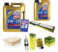 Kit Ispezione Filtro Liqui Moly Olio 6L 5W-30 per BMW X1 E84 Xdrive20i Per