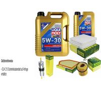 KIT ISPEZIONE FILTRO LIQUI MOLY OLIO 6L 5W-30 per BMW X3 F25 xDrive20i xD