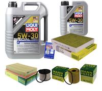 Kit Ispezione Filtro Liqui Moly Olio 6L 5W-30 per Ford Messa a Fuoco