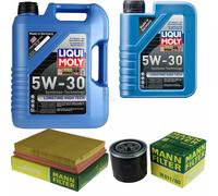 Kit Ispezione Filtro Liqui Moly Olio 6L 5W-30 per Kia Carens III Un 2.0 CVVT 1.6