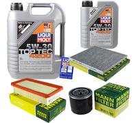 Kit Ispezione Filtro Liqui Moly Olio 6L 5W-30 per Kia Rio II Jb 1.4 16V