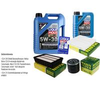 Kit Ispezione Filtro Liqui Moly Olio 6L 5W-30 per Mitsubishi Lancer VIII Cy / Da