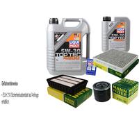 KIT ISPEZIONE FILTRO LIQUI MOLY OLIO 6L 5W-30 per Mitsubishi Lancer VIII CY/Z_A