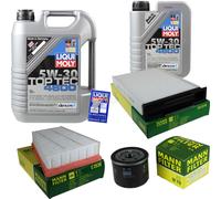 Kit Ispezione Filtro Liqui Moly Olio 6L 5W-30 per Renault Megane II BM0/1_