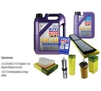 KIT ISPEZIONE FILTRO LIQUI MOLY OLIO 6L 5W-40 per BMW Touring Di 3 Serie E91