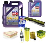 Kit Ispezione Filtro Liqui Moly Olio 6L 5W-40 per BMW X1 E84 - Xdrive20i