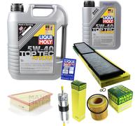 Kit Ispezione Filtro Liqui Moly Olio 6L 5W-40 per BMW X1 E84 xDrive28i