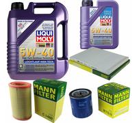 Kit Ispezione Filtro Liqui Moly Olio 6L 5W-40 per Citroën Xsara N1 1.5 a D