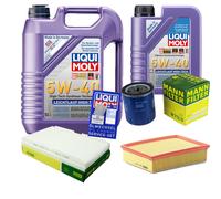 Kit Ispezione Filtro Liqui Moly Olio 6L 5W-40 per Peugeot 307 =" " Cc 3B 2.0 16V