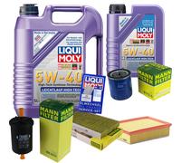 Kit Ispezione Filtro Liqui Moly Olio 6L 5W-40 per Peugeot 307 cc " 3B 2.0 16V