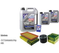 Kit Ispezione Filtro Liqui Moly Olio 7L 10W-40 per Subaru Outback Be Bh 3.0