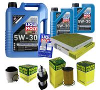 Kit Ispezione Filtro Liqui Moly Olio 7L 5W-30 per Audi A4 Avant. 8K5 B8