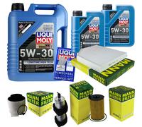 Kit Ispezione Filtro Liqui Moly Olio 7L 5W-30 per Audi A4 di Avant 8K5 B8