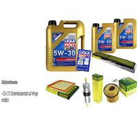 Kit Ispezione Filtro Liqui Moly Olio 7L 5W-30 per BMW 3er Coupé E92