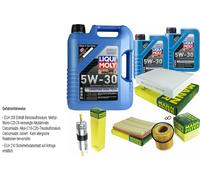 Kit Ispezione Filtro Liqui Moly Olio 7L 5W-30 per BMW Serie 4 Cabriolet