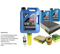 Kit Ispezione Filtro Liqui Moly Olio 7L 5W-30 per Bwm 4 Cabriolet
