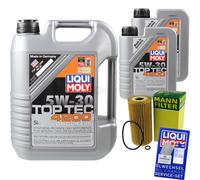 Kit Ispezione Filtro Liqui Moly Olio 7L 5W-30 per Kia Sorento II XM 2.0 Crdi