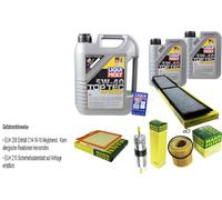 Kit Ispezione Filtro Liqui Moly Olio 7L 5W-40 per BMW 3er Coupè E92 335i
