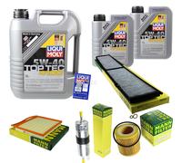 Kit Ispezione Filtro Liqui Moly Olio 7L 5W-40 per BMW 3er Coupè E92 335i