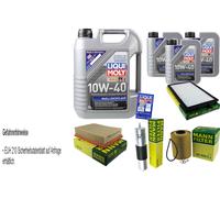 Kit Ispezione Filtro Liqui Moly Olio 8L 10W-40 per BMW 3er Coupé E36 3.0