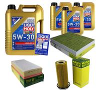 Kit Ispezione Filtro Liqui Moly Olio 8L 5W-30 per Audi Q7 4L 3.0