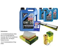 KIT ISPEZIONE FILTRO LIQUI MOLY OLIO 8L 5W-30 per BMW Touring Di 3 Serie E91
