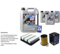 Kit Ispezione Filtro Liqui Moly Olio 8L 5W-30 per Kia Cee'D ' Sw Ed 2.0 Crdi