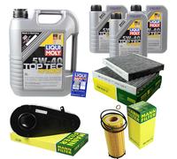Kit Ispezione Filtro LIQUI MOLY Olio 8L 5W-40 per BMW 5er F10 F18 525d
