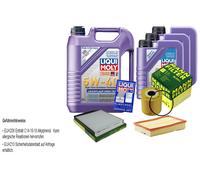Kit Ispezione Filtro Liqui Moly Olio 8L 5W-40 per Volvo V70 II P80_2.4 2.5.T
