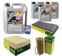 Kit Ispezione Filtro LIQUI MOLY Olio 8L 5W-40 per VW Lt 28-35 Autobus II 2DM 2.5