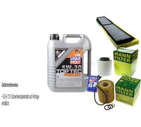 KIT ISPEZIONE FILTRO LIQUI OLIO MOLY 5L 5W-30 per BMW 1 E87 116i 118i 120i