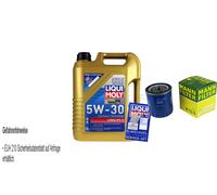 KIT ISPEZIONE FILTRO LIQUI OLIO MOLY 5L 5W-30 per Peugeot 406 Break 8E/F 2.0 16V