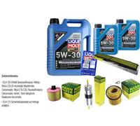 KIT ISPEZIONE FILTRO LIQUI OLIO MOLY 7L 5W-30 per BMW Serie 3 E90 325i 330i