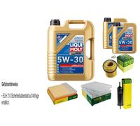 KIT ISPEZIONE FILTRO LIQUI OLIO MOLY 7L 5W-30 per BMW serie 5 F10 F18 535i