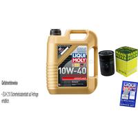 Kit Ispezione Filtro Motore Liqui Moly Olio 5L 10W-40 per BMW 3er Cabriolet E30