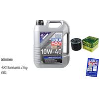 Kit Ispezione Filtro Motore Liqui Moly Olio 5L 10W-40 per Hyundai Accent III