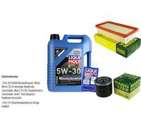 Kit Ispezione Filtro Motore Liqui Moly Olio 5L 5W-30 per Hyundai Accent III